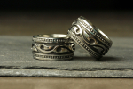 Edelstahl Wikinger Ring für Männer als massiver Statementring und perfektes Geschenk für ihn